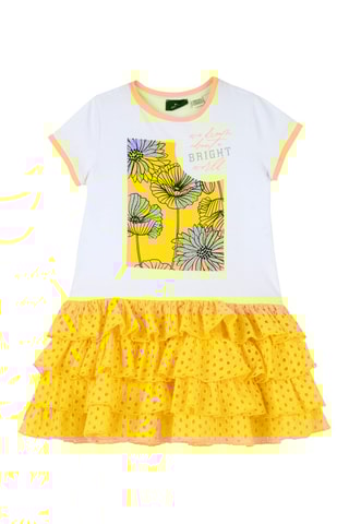 Jurk Wit en Geel