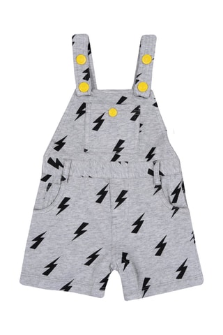 Tuinbroek Gemêleerd Lichtgrijs