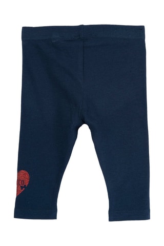 Legging - Marineblauw en Rood