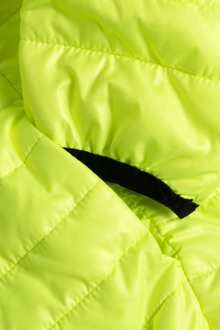 Gewatteerde Jas met Capuchon - Lichtgeel