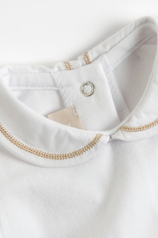 Bodysuit - Wit en Beige