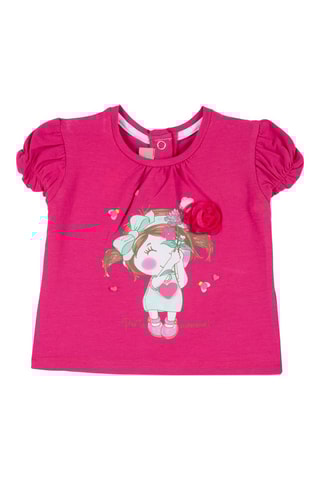 T-shirt Fuchsia