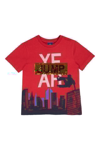 T-shirt Rood