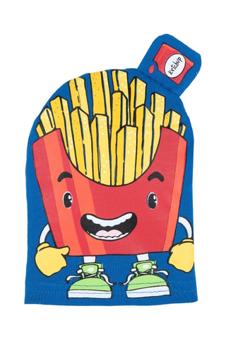 Opvouwbaar T-shirt Koningsblauw