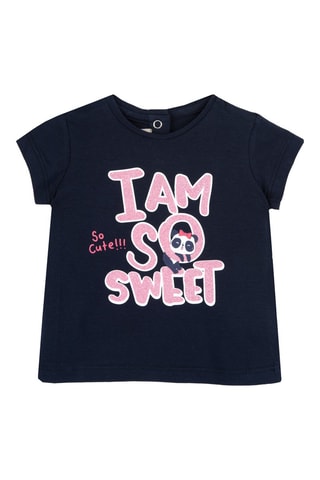 T-shirt - Marineblauw