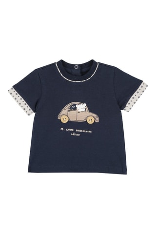 T-shirt - Marineblauw