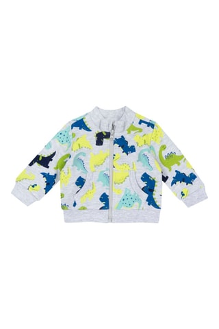 Sweater - Gemêleerd Lichtgrijs