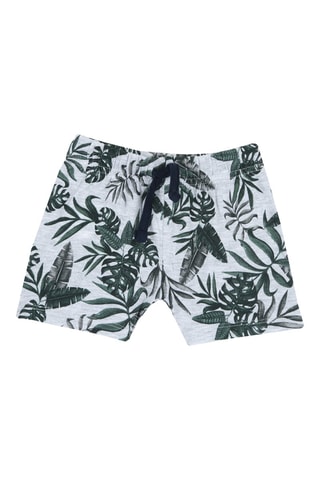 Short Gemêleerd Lichtgrijs