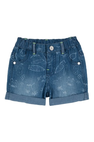 Spijkershort Marineblauw