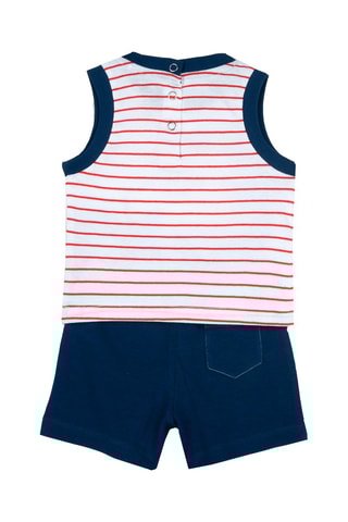 Hemd en Short - Marineblauw