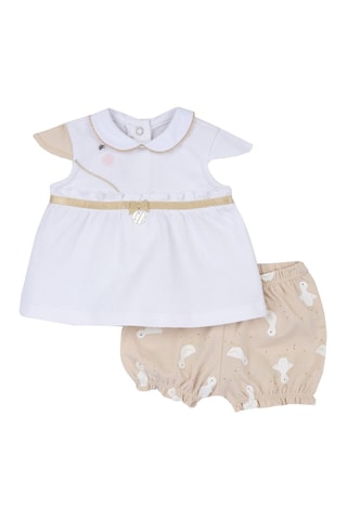 T-shirt en Bloomer Ecru en Beige