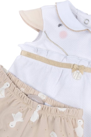 T-shirt en Bloomer Ecru en Beige