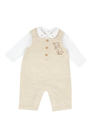 T-shirt en Pakje - Beige