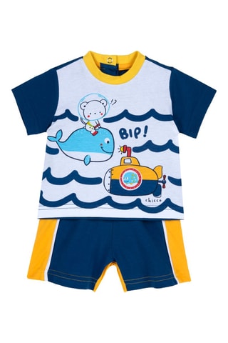 T-shirt en Short - Oranje