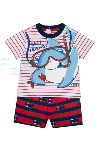 T-shirt en Short - Rood