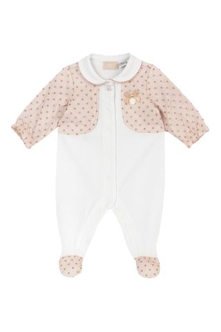 Kruippakje - Wit  en Lichtbruin