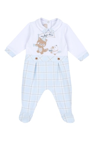 Kruippakje - Wit en Hemelsblauw