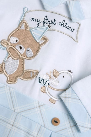 Kruippakje - Wit en Hemelsblauw