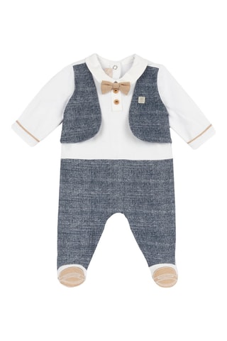 Kruippakje met Trompe-l’œil Effect - Wit