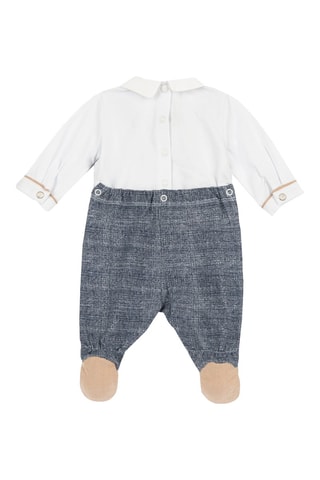 Kruippakje met Trompe-l’œil Effect - Wit