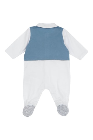 Kruippakje met Trompe-l’œil Effect - Wit