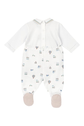 Kruippakje met Trompe-l’œil Effect - Wit