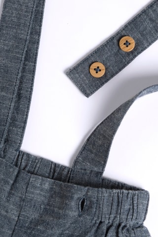 Tuinbroek - Kobaltblauw