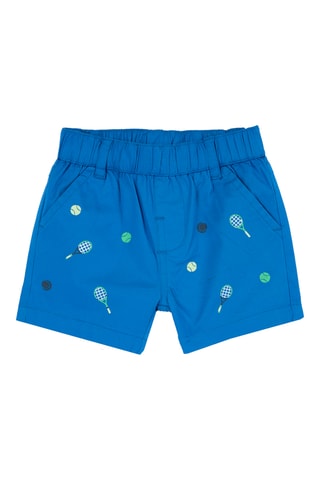 Short - Felblauw