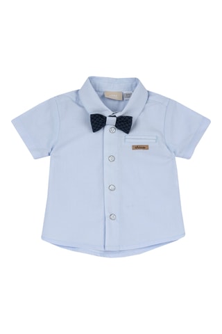 Hemd en Strikje - Blauw