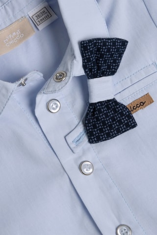 Hemd en Strikje - Blauw