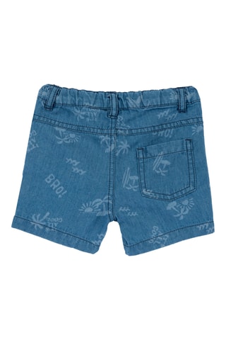 Spijkershort - Blauw