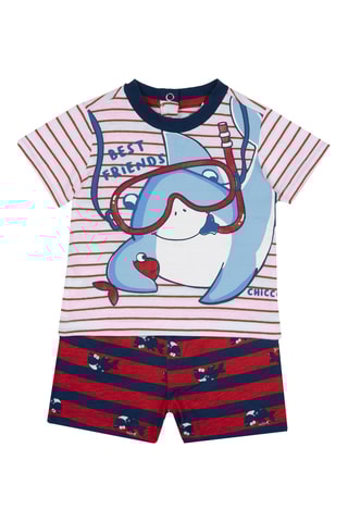 T-shirt en Short - Rood