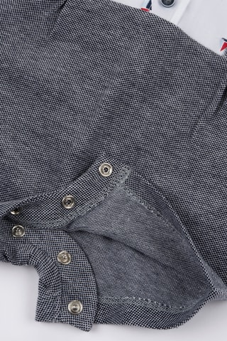 Pakje Trompe-l’oeil - Wit en Marineblauw