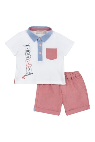 Polo en Short - Rood