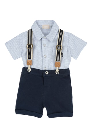 Overhemd en Short - Wit