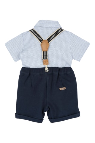 Overhemd en Short - Wit