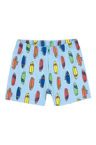 Hemd en Short - Geel en Hemelsblauw