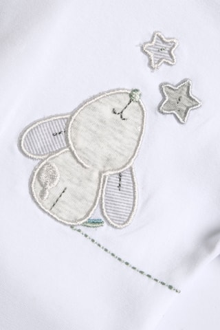 T-shirt en Short - Lichtgrijs en Hemelsblauw