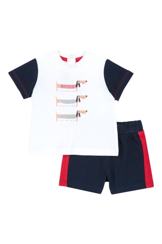 T-shirt en Short - Wit