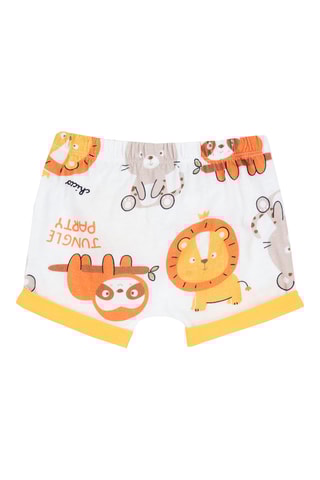 T-shirt en Short - Oranje en Geel