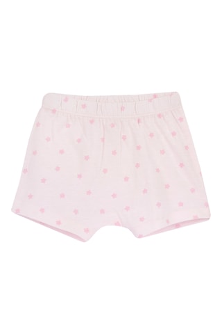 T-shirt en Short - Poederroze