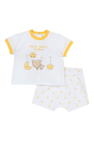 T-shirt en Short - Wit