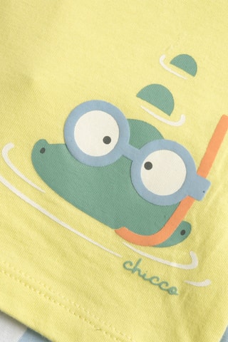 T-shirt en Short - Geel