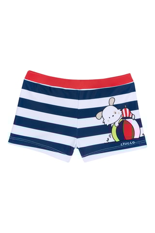 Zwembroek - Marineblauw en Wit