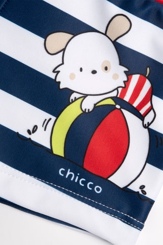 Zwembroek - Marineblauw en Wit