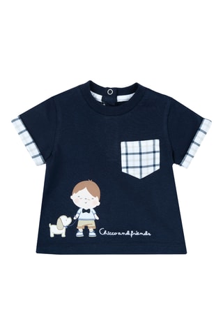 T-shirt - Marineblauw