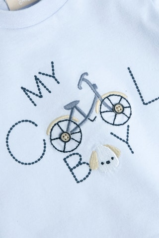 T-shirt - Hemelsblauw