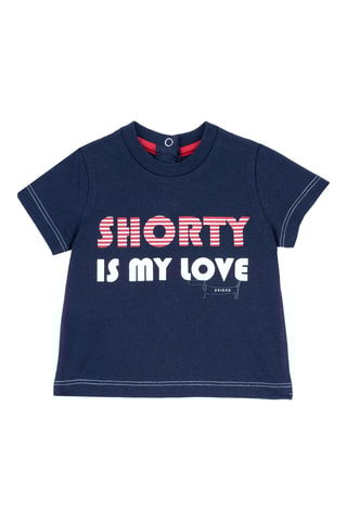 T-shirt - Marineblauw