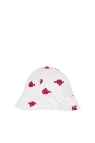 Bobhoedje - Wit en Rood