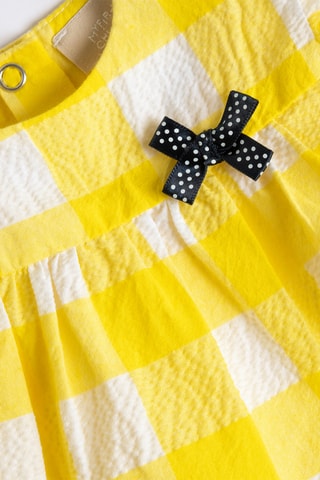 Jurk - Geel en Wit